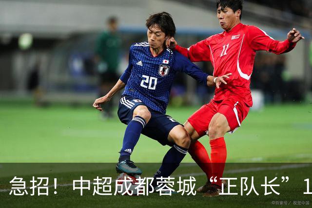 急招！中超成都蓉城“正队长”1名，待遇从优